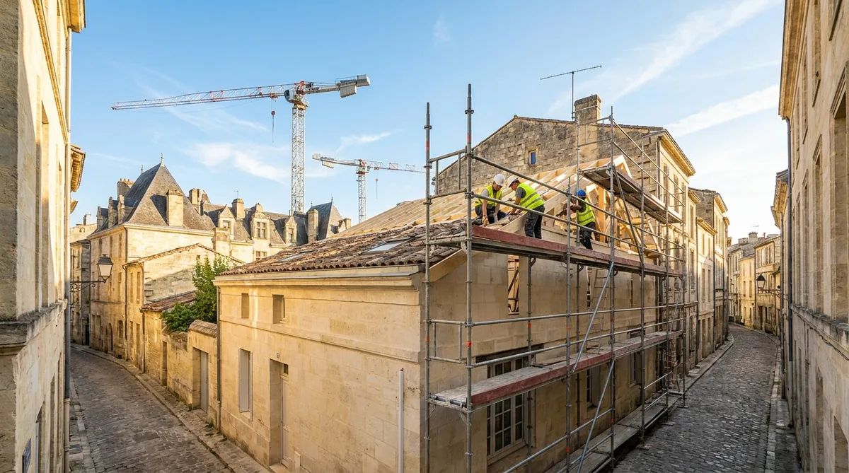 Densification urbaine en Gironde : les nouveaux défis du BTP 2026 - illustration article blog Artizo