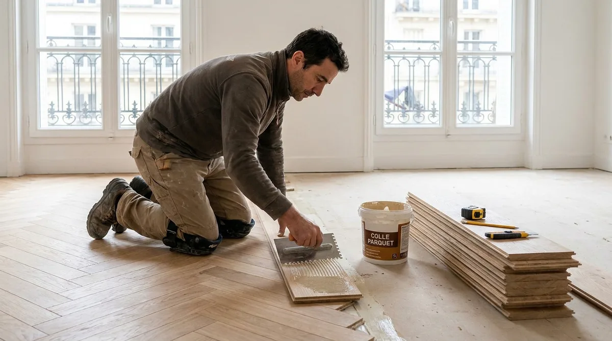 Prix d'un parquet et devis de pose - illustration article blog Artizo