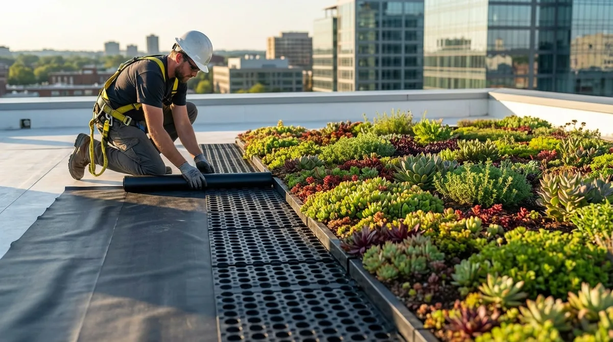 Toitures végétalisées : nouvelles techniques des couvreurs en 2026 - illustration article blog Artizo