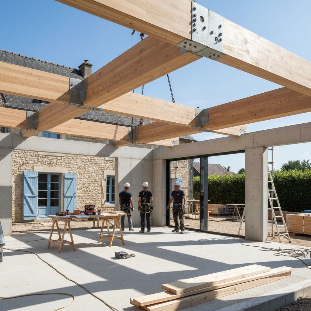 ISO BOIS CONSTRUCTION - Charpentier à BRON