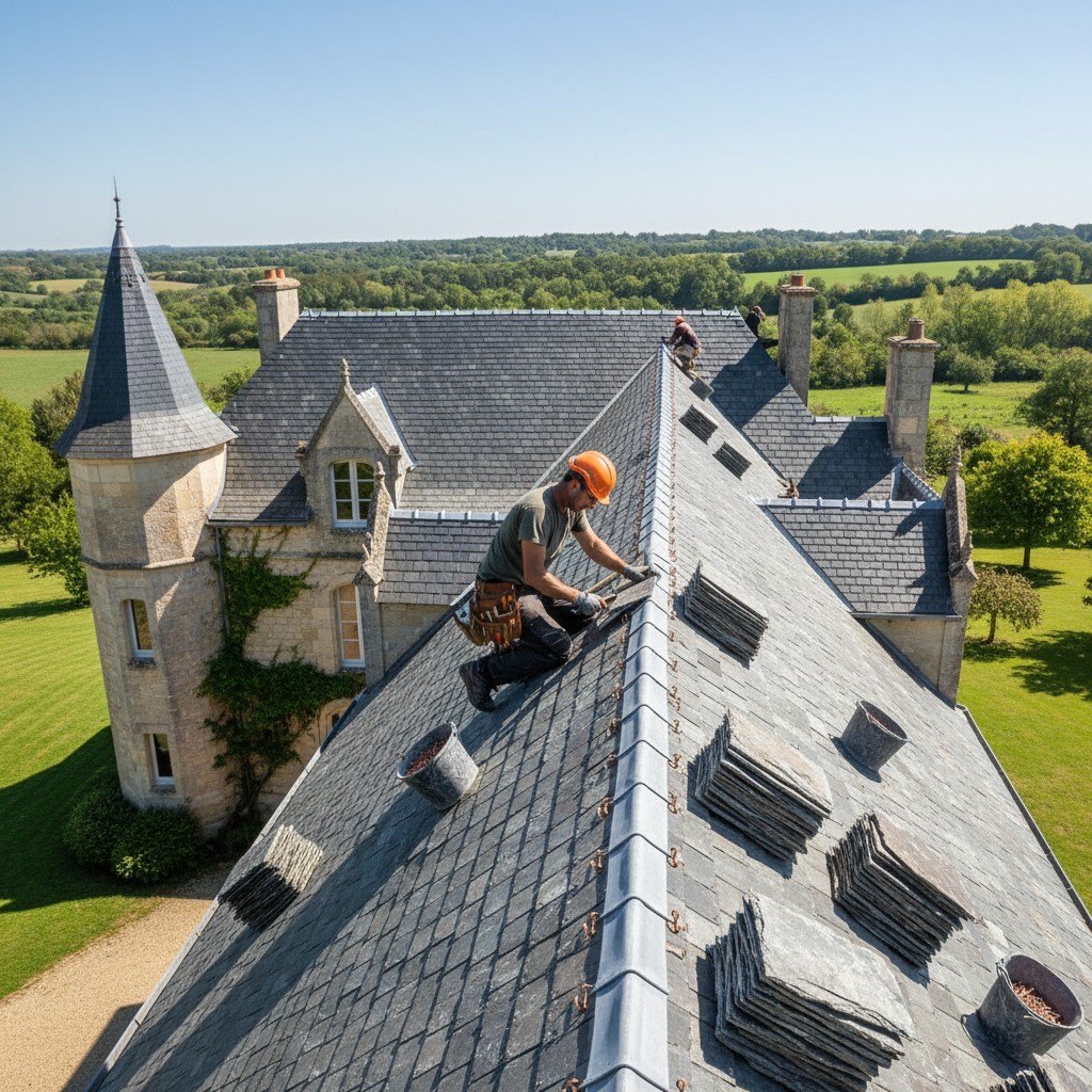 M2CB - Couvreur à CORAY