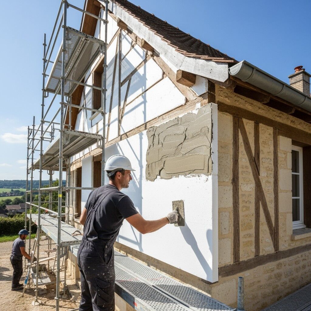 ATO ISOLATION EXTERIEURE - Façadier à Cusset